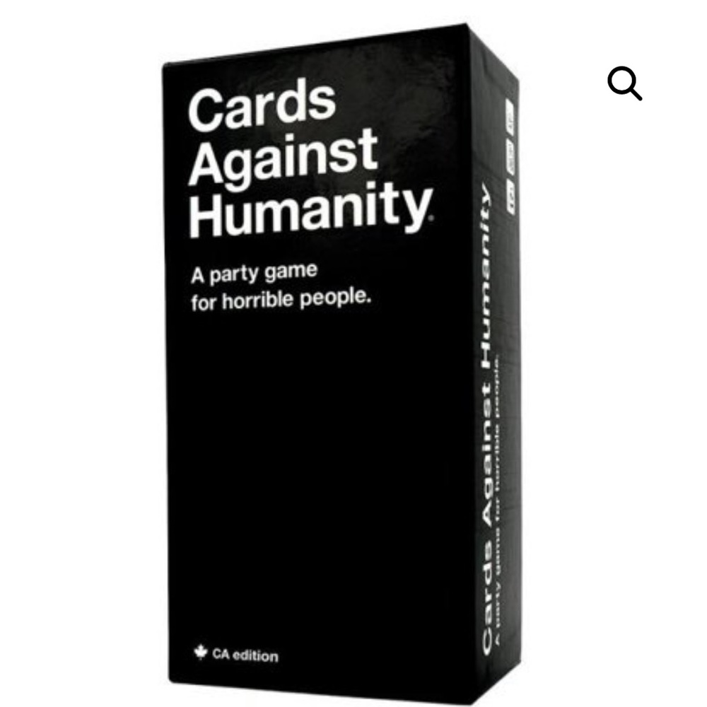 Cards Against Humanity Card Game, 4+ Players, Ages 17+]